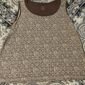 Brown Tank /Large/ White Stag